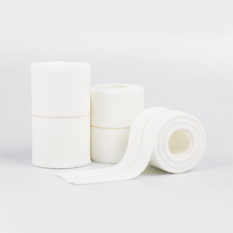 Ruban EAB épais couleur de peau blanche, bandage adhésif élastique extensible épais support d'échantillon de ruban EAB en coton respirant