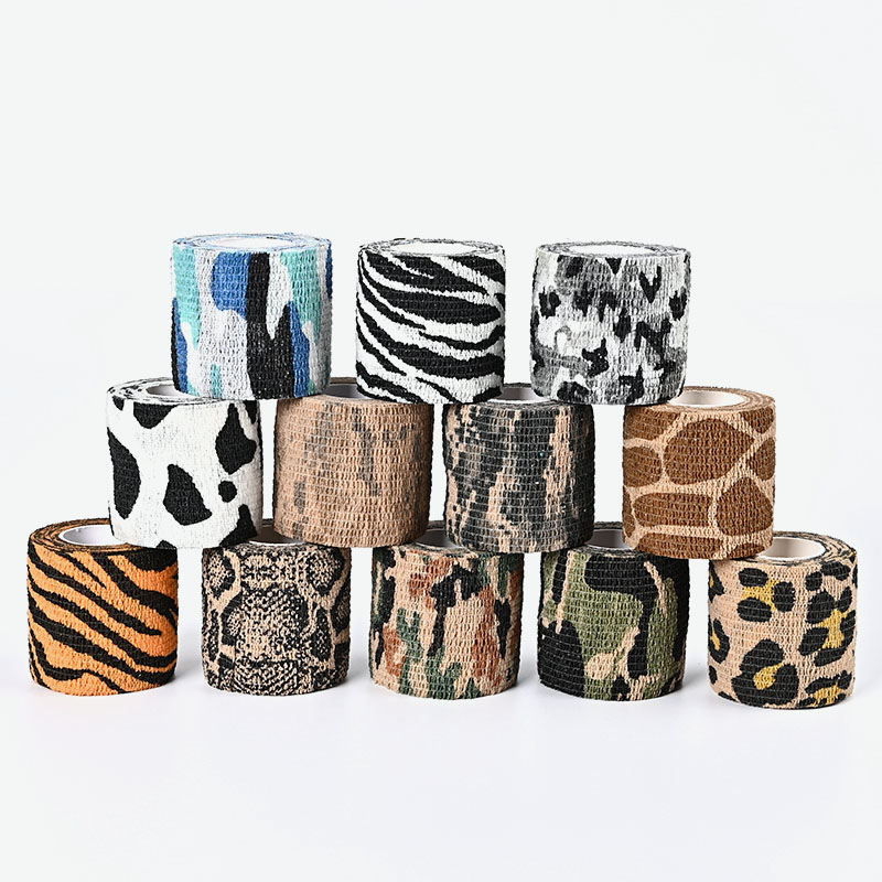 Bandage adhésif cohésif élastique non tissé auto-adhésif