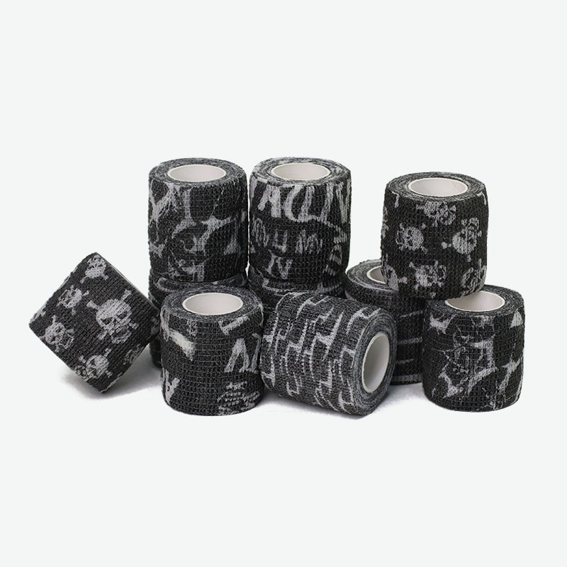 Bandage adhésif cohésif élastique non tissé auto-adhésif