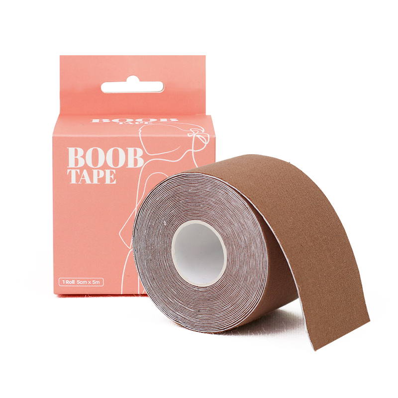 Ruban pour sein et couvre-mamelons ruban corporel adhésif avec effet de lifting mammaire pour femmes