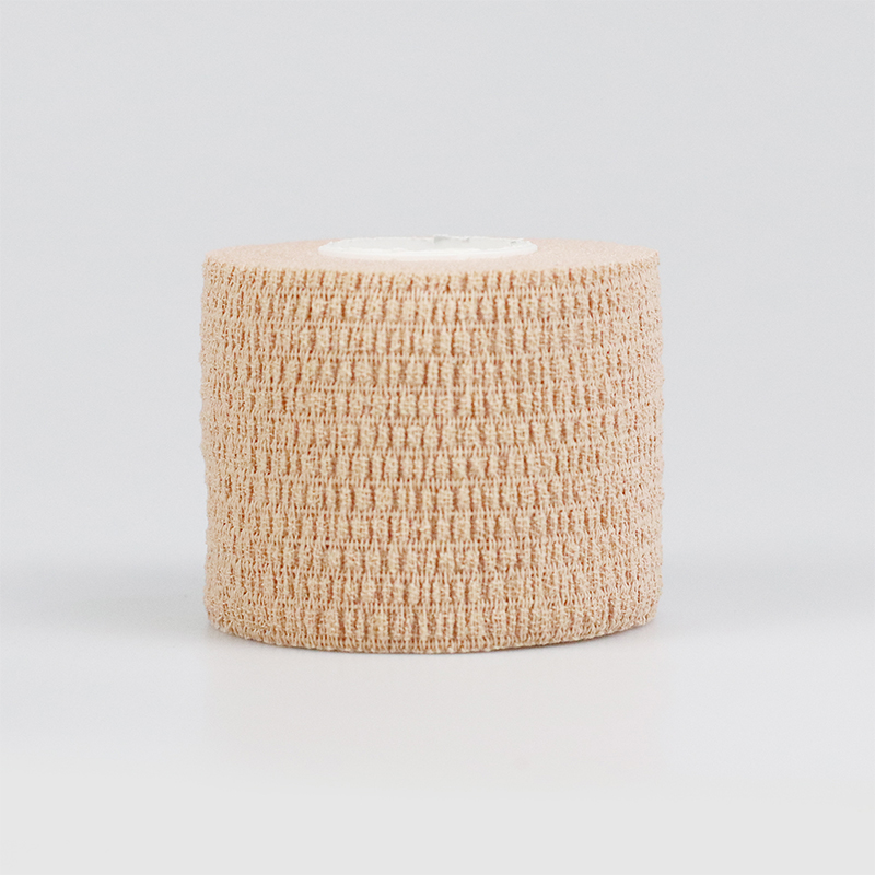 Bandage en coton auto-adhésif élastique facile à déchirer