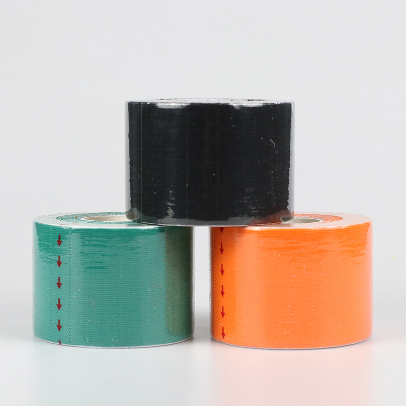 Ruban kinesthésique sportif pré-découpé élastique kinesthésique pré-découpé pour les athlètes