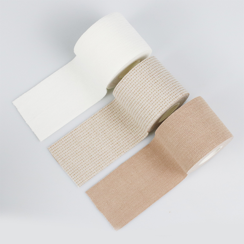 Bandage adhésif élastique épais à couper pour équipement de protection sportive de colle à l'oxyde de zinc
