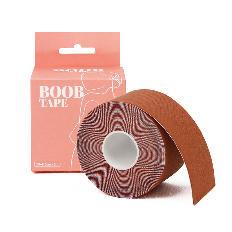 Ruban pour sein et couvre-mamelons ruban corporel adhésif avec effet de lifting mammaire pour femmes