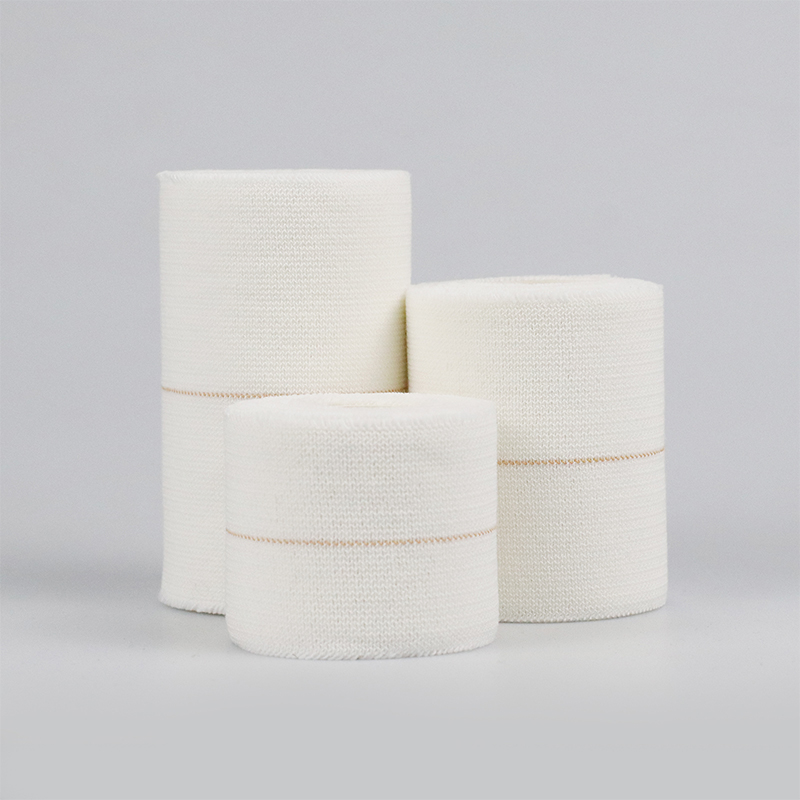 Ruban EAB épais couleur de peau blanche, bandage adhésif élastique extensible épais support d'échantillon de ruban EAB en coton respirant
