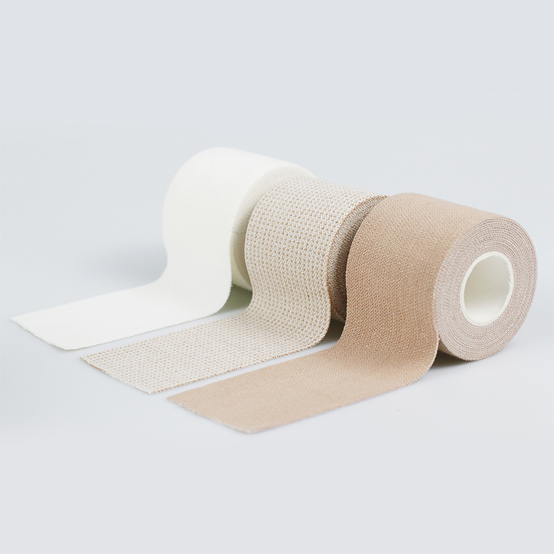Bandage adhésif élastique épais à couper pour équipement de protection sportive de colle à l'oxyde de zinc