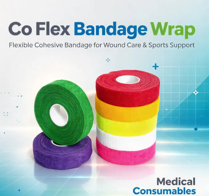 Pourquoi le bandage Co Flex est-il utilisé pour la fixation du pansement