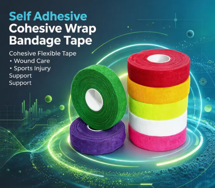 Où peut-on utiliser le ruban de bandage cohésif auto-adhésif